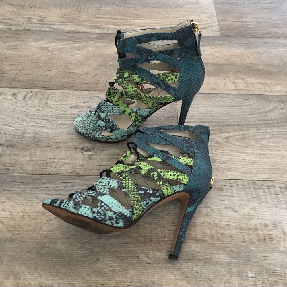 ALDo Snake Print Heels!